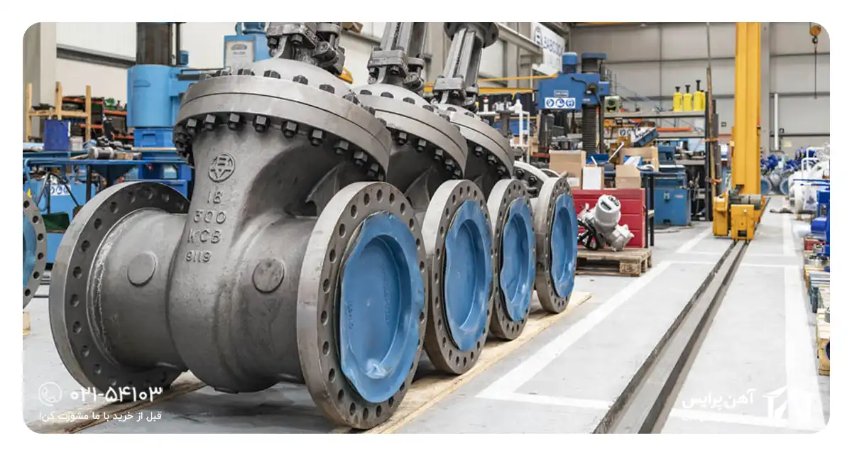 شیر کشویی صنعتی